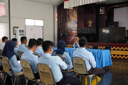 Pimpin Rapat Internal, Kalapas Besi Bahas Beberapa Hal Ini