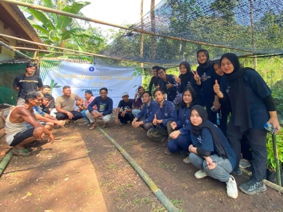 Mahasiswa KKNT-I IPB Lakukan Sosialisasi Perhutanan Sosial dan Pelatihan Pembuatan Kebun Bibit