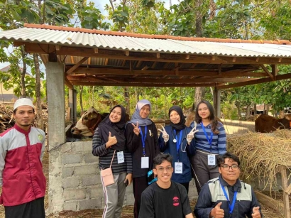 Mahasiswa KKN Tematik Inovasi IPB Jamin Keamanan dan Keutuhan Daging Qurban di Desa Girimarto