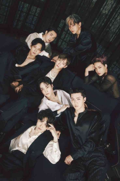 Comback EXO dengan rilis lagu 'Cream Soda' album EXIST pecahkan rekor