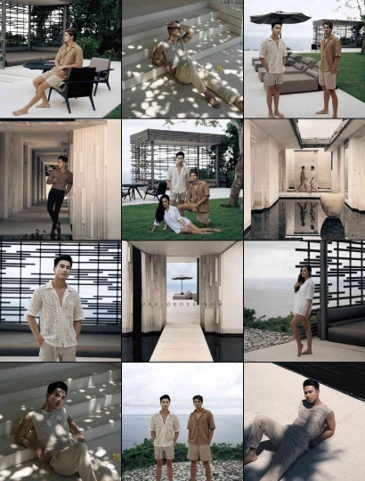 Selebgram dan Model Lukas Fendry Luncurkan Bisnis Clothing Line @LOUKAS.STUDIO