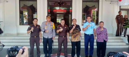 Inkracht, Rupbasan Surakarta Turut Musnahkan Barang Rampasan Negara bersama APH