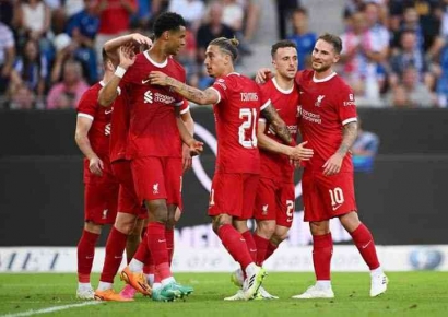 Liverpool vs Karlsruher SC: The Reds Menang 4-2 dalam Laga Uji Coba