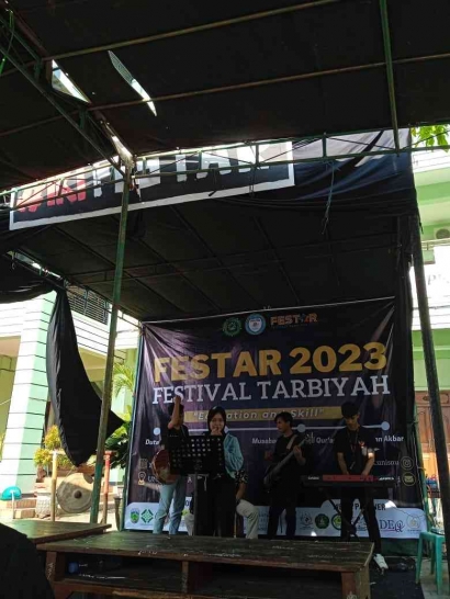 Acara Festival Tarbiyah (FESTAR) 2023 yang diadakan oleh BEM FTIK Unisnu Jepara