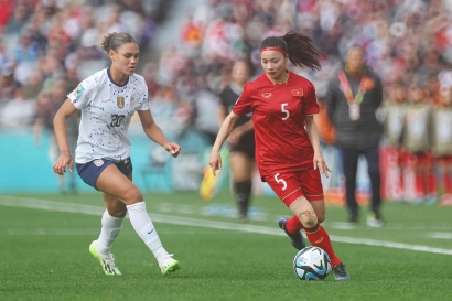 Debut di Piala Dunia Sepak Bola Wanita, Vietnam Tak Kuasa Taklukkan Kekuatan Juara Bertahan USA