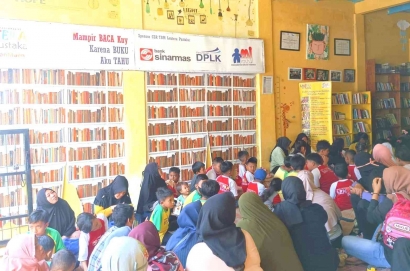 Ayo Korporasi Ber-CSR di Taman Bacaan, Demi Tegaknya Gerakan Literasi di Indonesia