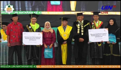 Mengulik Kisah Ahmad Ilham Wahyudi Mahasiswa Berprestasi Peraih Wisudawan Terbaik Utama UIN Mataram