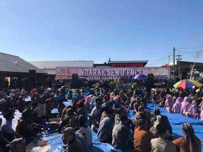 Semarak Festival Ngarak Sewu Encek Desa Sumbersekar Kecamatan Dau Kabupaten Malang