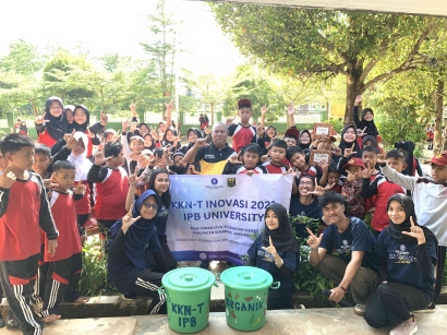 Sabtu Ceria! Mahasiswa KKNT IPB Memeriahkan Perayaan Hari Anak 2023 bersama Siswa SDN Tamanjaya