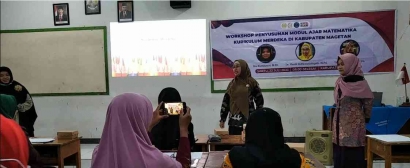 Pengabdian Masyarakat Dosen Pendidikan Matematika di Kabupaten Magetan