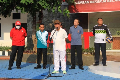 PLT Kakanwil Ajak Pegawai Aktif dan Jaga Sportivitas Menyambut Pembukaan Rangkaian Pertandingan Olahraga