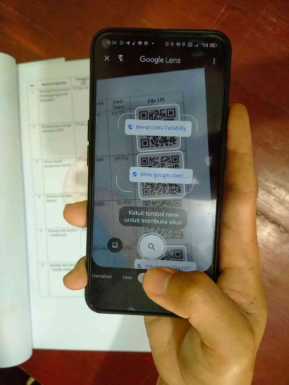 BPBD Kabupaten Dompu Menciptakan Inovasi Buku Arsip LPJ berbasis QR Code