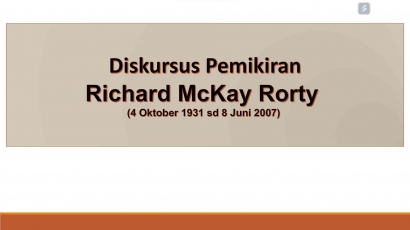 Diskursus Pemikiran Richard Rorty (1)