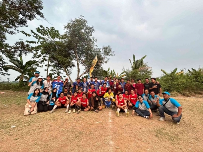 Mahasiswa KKN UBP X KaTar Membuat Acara Turnament Sepakbola untuk Meningkatkan UMKM Desa Pasirmulya