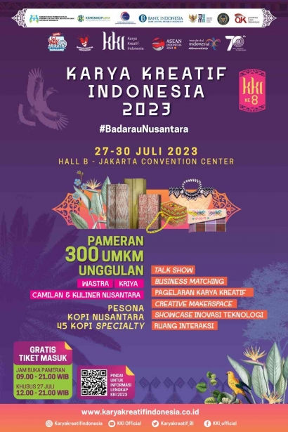 Karya Kreatif Indonesia 2023 - Badarau Nusantara