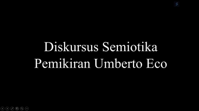 Diskursus Semiotika Umberto Eco (4)