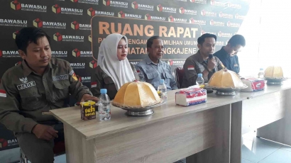 PKD Se-Kecamatan Pangkajene Ikuti Rakor Pencegahan Pelanggaran dan Sengketa Pemilu