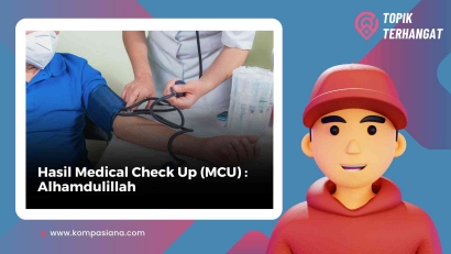 Hasil Medical Check Up (MCU): Alhamdulillah