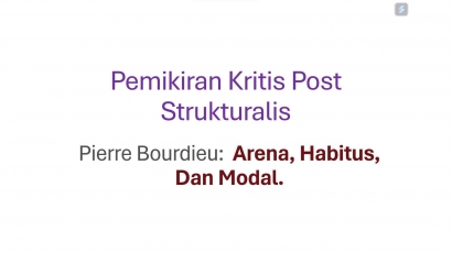 Bourdieu: Arena, Habitus, Modal (1)