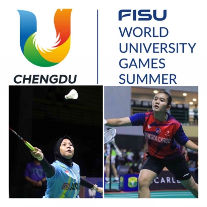 Daftar Wakil Indonesia pada Kejuaraan FISU World University Games 2023 - Badminton Individual Event