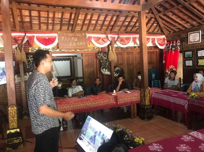 Pengelola Dewi Tinalah Jadi Narasumber di Desa Wisata Purwosari Program Bank Indonesia DIY