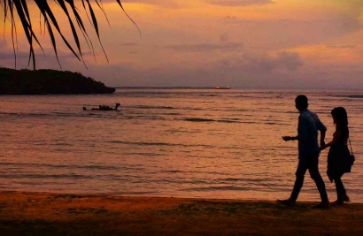 Menyaksikan Pesona Keindahan Senja di Nusa Dua Bali