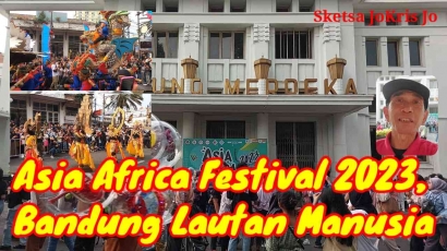 Asia Africa Festival 2023, Bandung Lautan Manusia