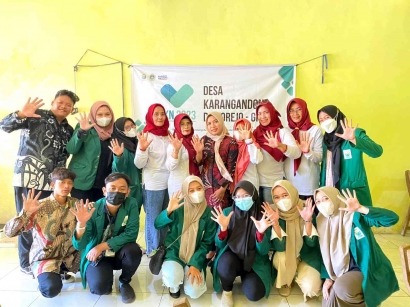 KKN Mahasiswa UNUSA: Melakukan Kegiatan "GERHAHI" Gerakan Pencegahan Hipertensi, di Desa Karangando