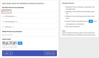 Cek bansos.kemensos.go.id Jawa Barat, Cari Data Penerima Bansos Agustus 2023