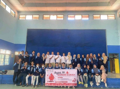 KKN UIN Walisongo Posko 135 bersama PMI Semarang Menggelar Kegiatan Donor Darah di Desa Bandungrejo