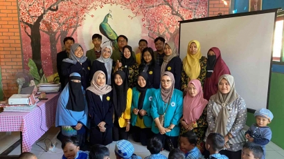 KKN Kolaboratif 193: Mahasiswa Ajarkan CTPS dan Sikat Gigi di RA Al-Hasan Ledokombo