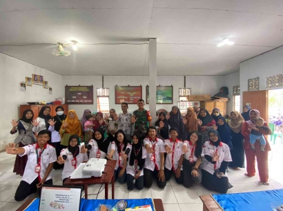 Mahasiswa KKN Kebangsaan Desa Cepala Melakukan Penyuluhan