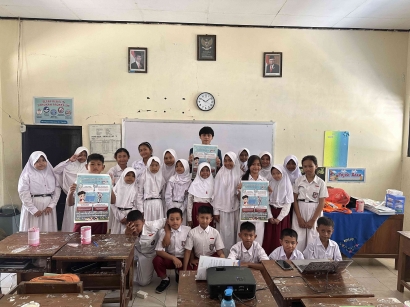 Mahasiswa KKN Undip Memberikan Edukasi Internet Sehat di SD Negeri 01 Desa Daleman