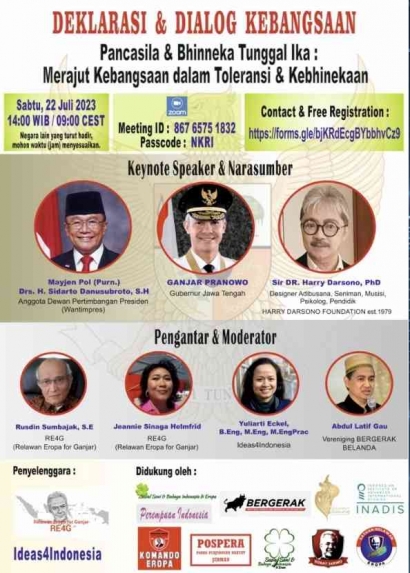 Deklarasi & Dialog Kebangsaan bersama Diaspora Indonesia di Eropa