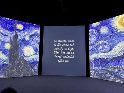 Van Gogh Alive: Kolaborasi Apik Karya Seni dan Teknologi