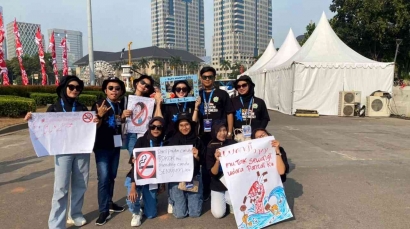 Generasi Muda Indonesia: Duta Maritim Indonesia di Car Free Day Monumen Nasional