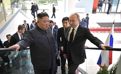 Saling Bertukar Surat, Vladimir Putin dan Kim Jong Un Janji Perkuat Hubungan Bilateral