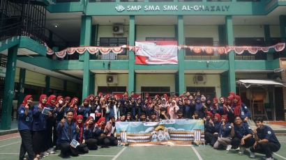 Himavo Akmapesa Gelar Akmapesa Social Responsibility (ASR) 2023 di SMK Al Ghazaly Bogor