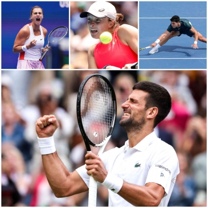 Cincinnati Masters 2023 (2): Alcaraz, Djokovic, Swiatek dan Sabalenka Melesat ke QF