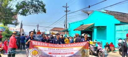 Mahasiswa Ub Ikut Lestarikan Tradisi Bersih Dusun di Desa Ardimulyo