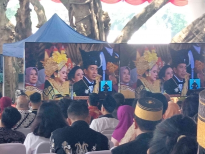 Keriaan Perayaan Kemerdekaan Indonesia di Istana Merdeka