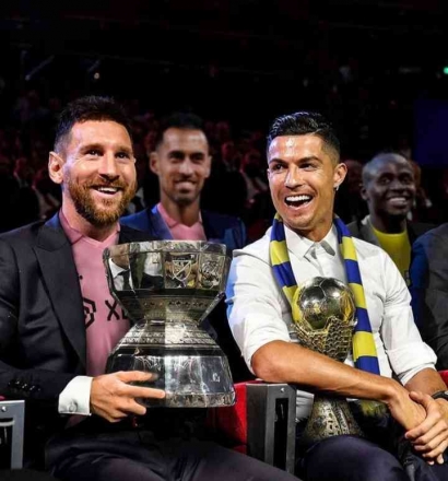 Inter Miami dan Al-Nassr Tersenyum Karena Efek Kliat Messi dan Ronaldo
