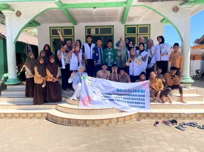 Mahasiswa KKN Kolaboratif 186 Tuntas, Turut Antisipasi Cegah Pernikahan Dini Sekolah Islam Al-Hasan