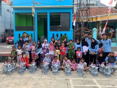 Mahasiswa KKN UIN Walisongo Semarang Gerakkan Urban Farming untuk Lahan Sempit bersama Anak-anak
