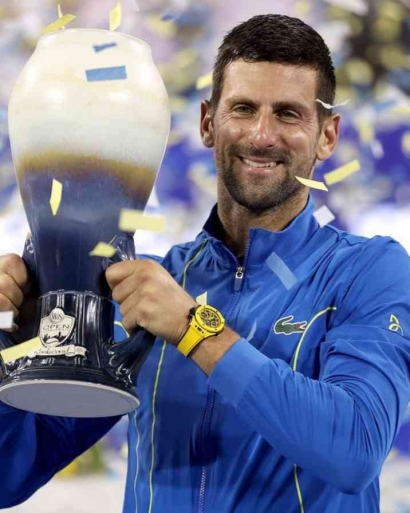 Juara Cincinnati Master 2023, Djokovic Berhasil Memperpanjang Rekornya.