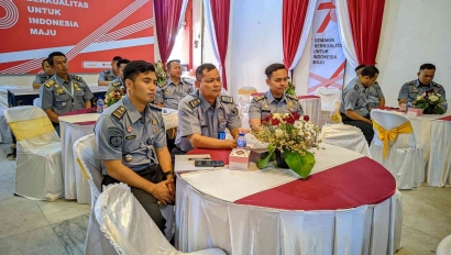 Pegawai Lapas Kendal Hadiri Kegiatan Pembinaan Satgas Keamanan Dan Ketertiban Di Lapas Ambarawa