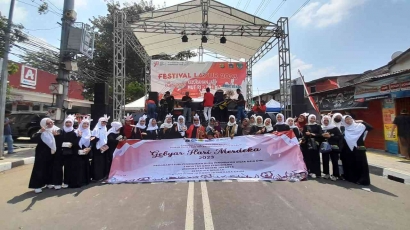Penutupan Pengabdian Masyarakat "Gebyar Hari Merdeka 2023" PG PAUD FIP Universitas Negeri Jakarta