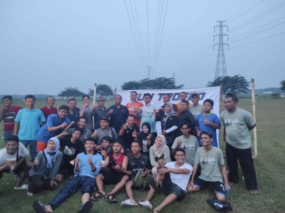 Fun Match Trofeo Panwaslu, PPK, dan Mahasiswa KKN Kecamatan Gemuh