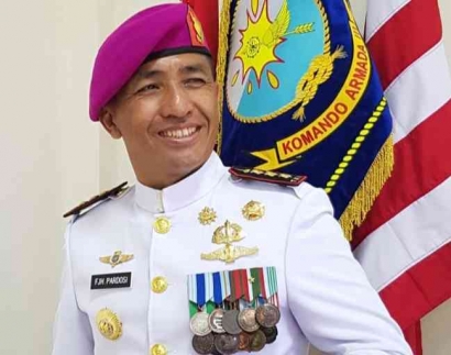 Pecah Bintang, Selamat Bertugas Brigjen Marinir FJH Pardosi