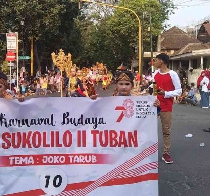 Gemerlap Pawai Karnaval: Pesona Siswa SD Kecamatan Tuban Memukau dalam Rayakan Kemerdekaan Indonesia